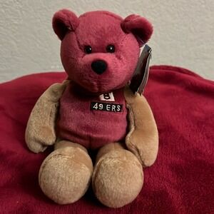 Limited Treasures San Francisco 49ers Steve Young 8 Pro Bear Plush Collectible